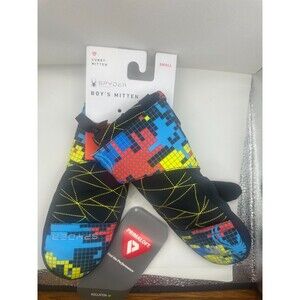 New Spyder Mini Cubby Mittens Ski Snowboard Size Little Boy Small Digi Bug